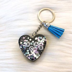 ACAB Keychain-Black/Blue/Purple